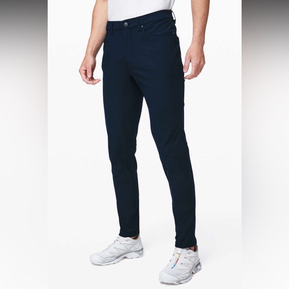 Men’s Lululemon ABC Pant Slim *Warpstreme 32" True Navy Size 31